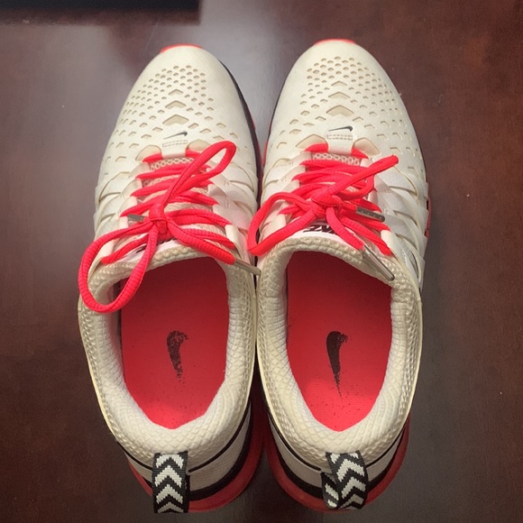 Men’s Nike Fingertrap Max White Hyper Punch Size 9.5 - Picture 2 of 7